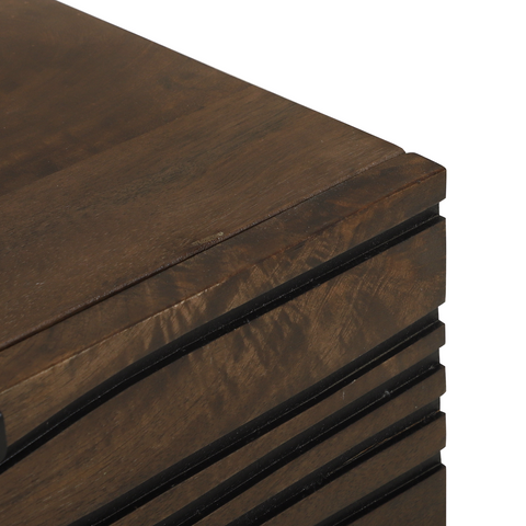 vidaXL Bedside Cabinet 50x33x60 cm Solid Wood Mango