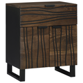 vidaXL Bedside Cabinet 50x33x60 cm Solid Wood Mango