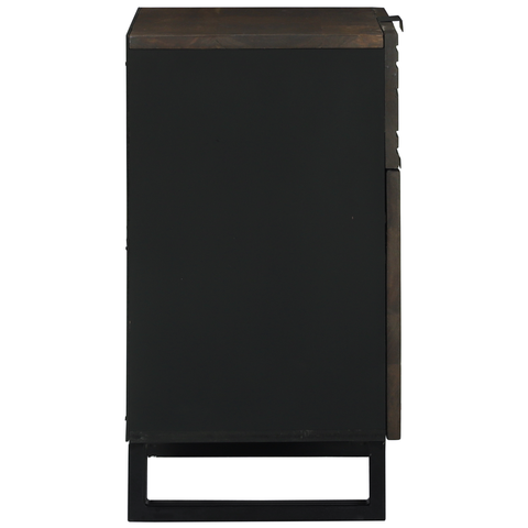 vidaXL Bedside Cabinet 50x33x60 cm Solid Wood Mango