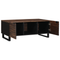 vidaXL Coffee Table 100x54x40 cm Solid Wood Mengou0026Engineered Wood