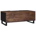 vidaXL Coffee Table 100x54x40 cm Solid Wood Mengou0026Engineered Wood