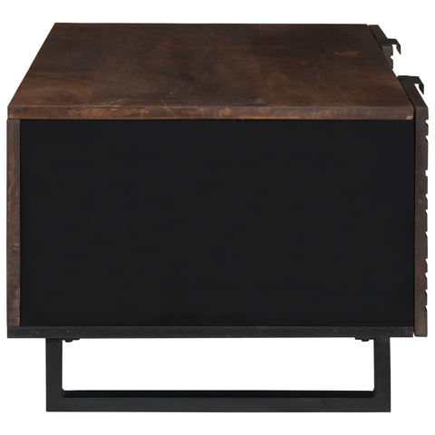 vidaXL Coffee Table 100x54x40 cm Solid Wood Mengou0026Engineered Wood