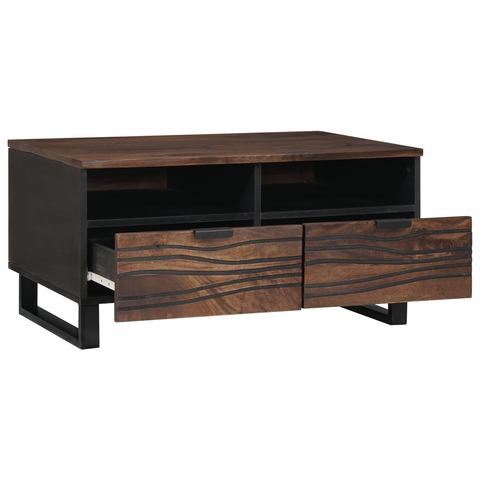 vidaXL Coffee Table 80x54x40 cm Solid Mango Wood