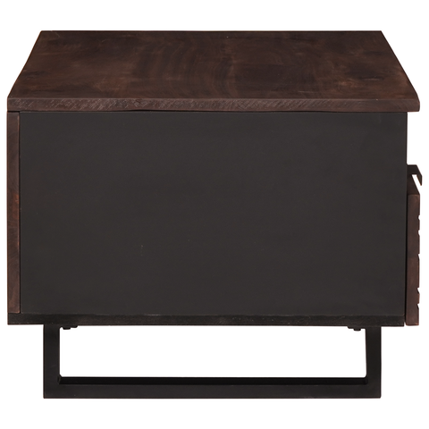 vidaXL Coffee Table 80x54x40 cm Solid Mango Wood