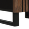 vidaXL Bathroom Furniture Sets with Drawer with Shelf Striped with Storage with Door Brown 38 x 33 x 160 cm