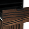vidaXL Bathroom Furniture Sets with Drawer with Shelf Striped with Storage with Door Brown 38 x 33 x 160 cm