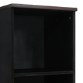 vidaXL Bathroom Furniture Sets with Drawer with Shelf Striped with Storage with Door Brown 38 x 33 x 160 cm