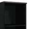 vidaXL Bathroom Furniture Sets with Drawer with Shelf Striped with Storage with Door Brown 38 x 33 x 160 cm