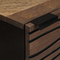 vidaXL Highboard Walnut Wood with Shelf Other with Storage with Door Brown Medium