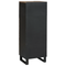 vidaXL Highboard Walnut Wood with Shelf Other with Storage with Door Brown Medium