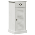 vidaXL Bathroom Cabinet "VIGO" with Drawer 37x34x80 cm Solid Wood Pine