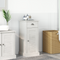 vidaXL Bathroom Cabinet "VIGO" with Drawer 37x34x80 cm Solid Wood Pine