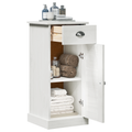 vidaXL Bathroom Cabinet "VIGO" with Drawer 37x34x80 cm Solid Wood Pine
