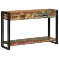 vidaXL Console Table Multicolour 120x33x75 cm Solid Wood Reclaimed