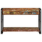 vidaXL Console Table Multicolour 120x33x75 cm Solid Wood Reclaimed