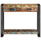 vidaXL Console Table Multicolour Solid Reclaimed Wood and Metal