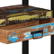 vidaXL End Tables Multicolour 120x33x75 cm Solid Reclaimed Wood&Metal