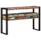 vidaXL End Tables Multicolour 120x33x75 cm Solid Reclaimed Wood&Metal
