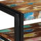vidaXL End Tables Multicolour 90x33x75 cm Solid Reclaimed Wood&Metal