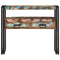 vidaXL End Tables Multicolour 90x33x75 cm Solid Reclaimed Wood&Metal