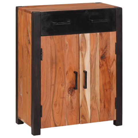 vidaXL Buffets & Sideboards with Drawer with Shelf with Storage with Door Brown Solid acacia wood