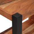 vidaXL Bookcase 50 x 30 x 110 cm Solid Acacia Wood