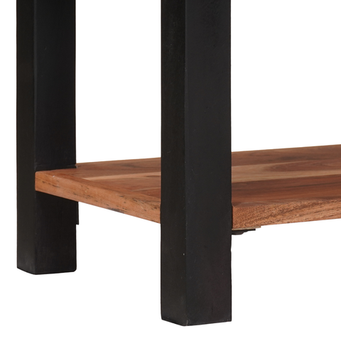 vidaXL Bookcase 50 x 30 x 110 cm Solid Acacia Wood