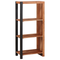 vidaXL Bookcase 50 x 30 x 110 cm Solid Acacia Wood