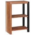 vidaXL Bookcase Solid Acacia Wood
