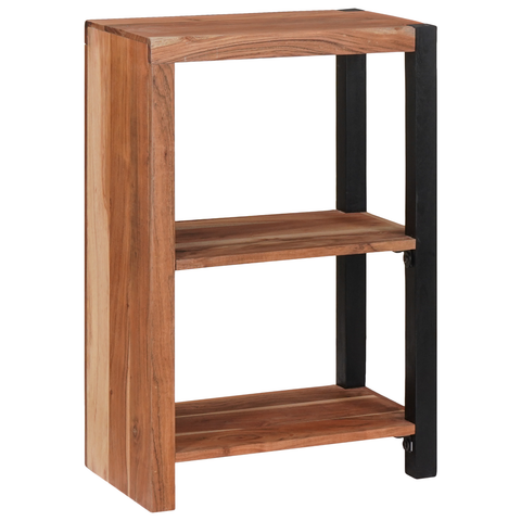 vidaXL Bookcase Solid Acacia Wood
