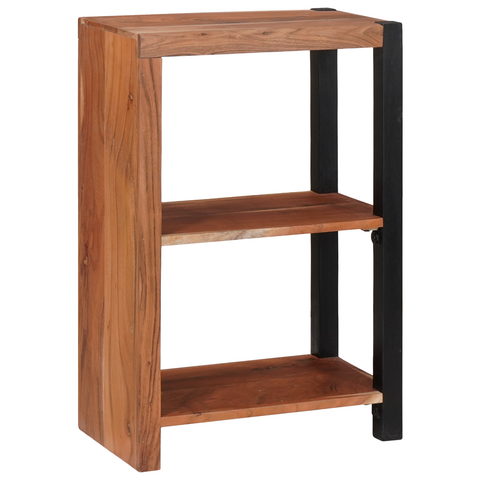 vidaXL Bookcase Solid Acacia Wood