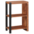 vidaXL Bookcase Solid Acacia Wood