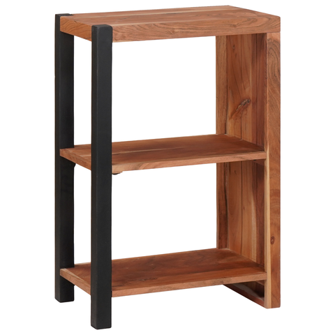 vidaXL Bookcase Solid Acacia Wood