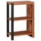 vidaXL Bookcase Solid Acacia Wood