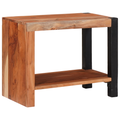 vidaXL Bookcase 50 x 30 x 40 cm Solid Acacia Wood