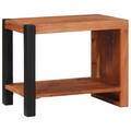 vidaXL Bookcase 50 x 30 x 40 cm Solid Acacia Wood