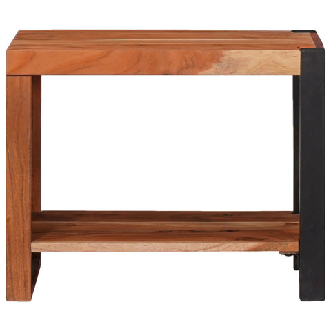 vidaXL Bookcase 50 x 30 x 40 cm Solid Acacia Wood