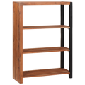 vidaXL Bookcase Solid Acacia Wood
