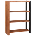 vidaXL Bookcase Solid Acacia Wood