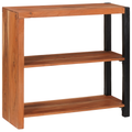 vidaXL Bookcase Solid Acacia Wood
