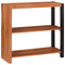 vidaXL Bookcase Solid Acacia Wood