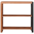 vidaXL Bookcase Solid Acacia Wood