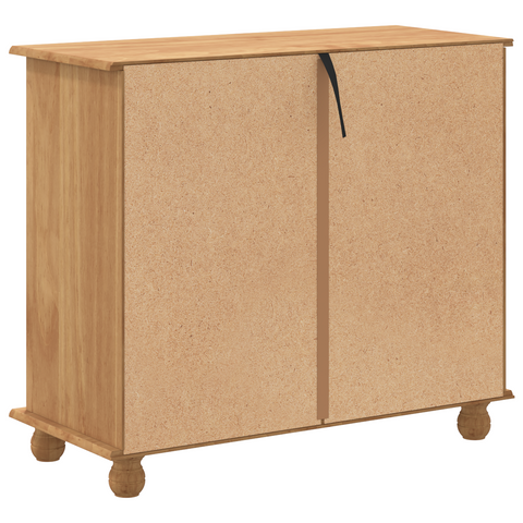 vidaXL Chest of Drawers 'ASKIM'Honey Brown 91x40x79 cm Solid Wood Pine