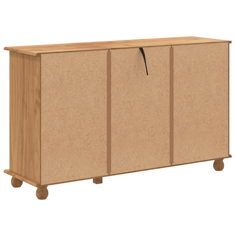 vidaXL Chest of Drawers "ASKIM" 79x40x133.5 cm Solid Wood Pine