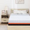 vidaXL Mattresses White and Grey 120 x 200 cm
