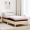 vidaXL Mattresses White and Grey 120 x 200 cm