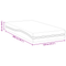 vidaXL Mattresses White and Grey 120 x 200 cm