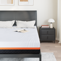 vidaXL Mattresses White and Grey 140 x 190 cm
