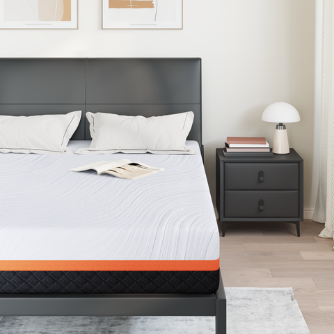 vidaXL Mattresses White and Grey 140 x 190 cm