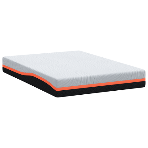 vidaXL Mattresses White and Grey 140 x 200 cm